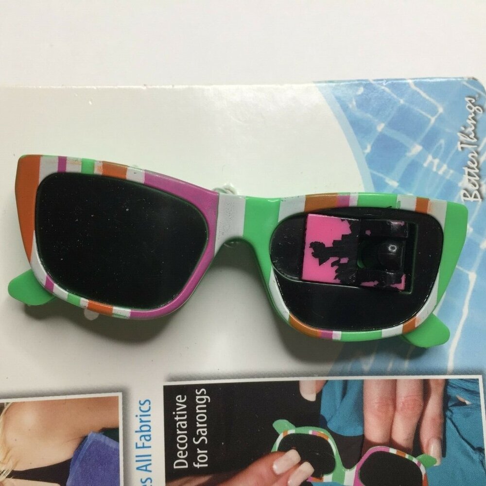 Boca Clips Towel Sarong Sunglasses Clip Pool Bath Spa Gym